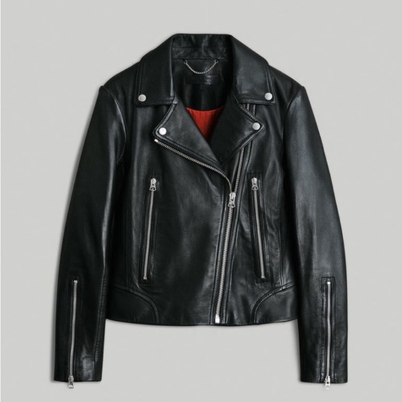 Rag & Bone Mack Leather Jacket - Picture 1 of 7